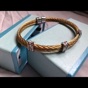 $10 IN BUNDLE gold double cord bangle bracelet